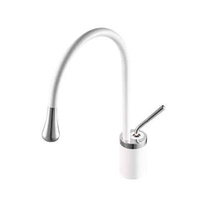 Batéria Washbasin, sanitárna mosadz, biela, WZY/326/B