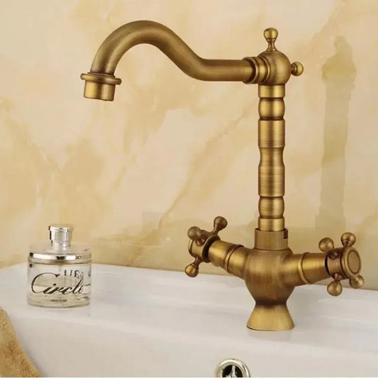 Batéria Washbasin, sanitárna mosadz, starožitná mosadz, OD01/d