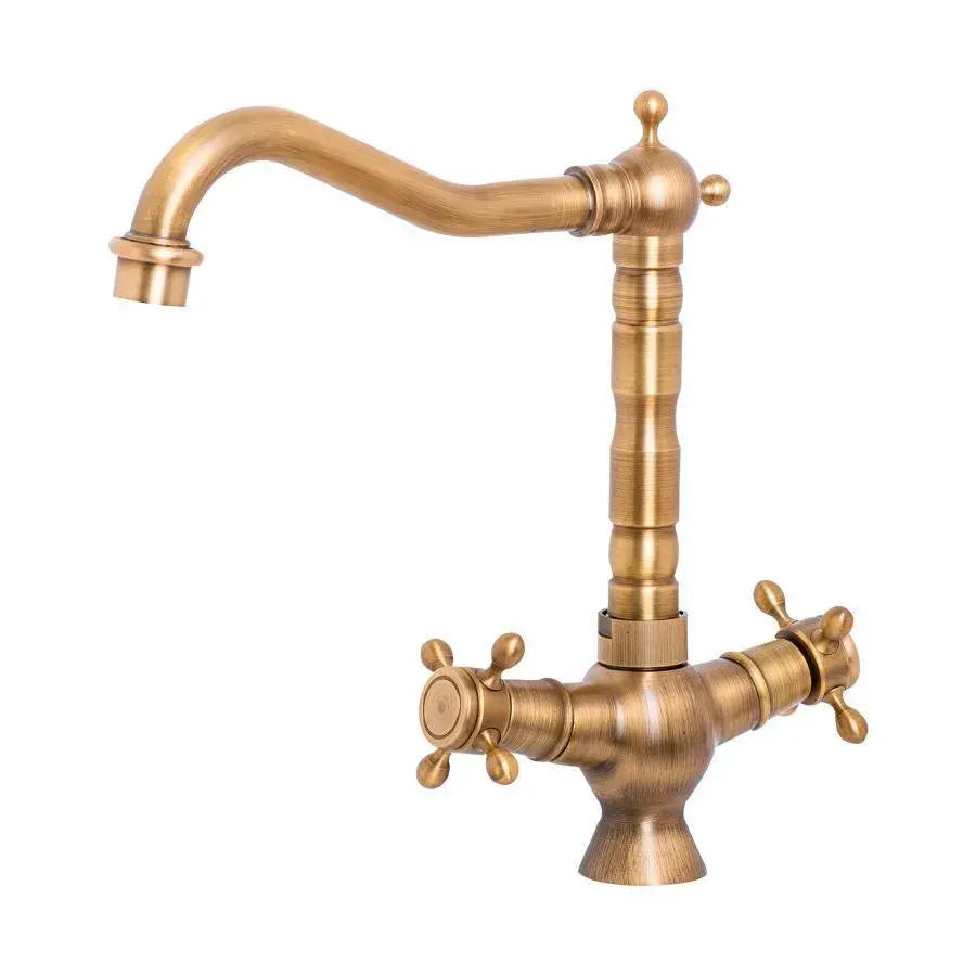 Batéria Washbasin, sanitárna mosadz, starožitná mosadz, OD01/d