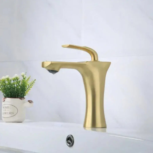 Batéria Washbasin, sanitárna mosadz, zlato, OD/2066