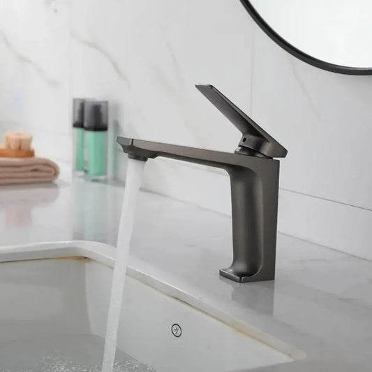 Batéria Washbasin, sanitárna mosadz, Graphite Grey, 9967n