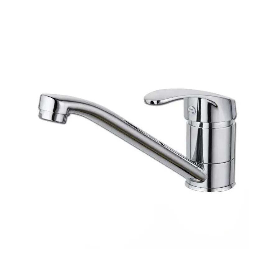 Batéria Washbasin, otočné potrubie, dĺžka 15 cm, keramická kazetka, chróm, vrátane pripojenia
