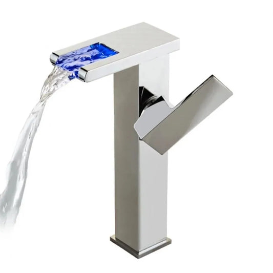 Batéria Washbasin, RGB svetlo, zmena farby v závislosti od teploty vody, OD3013