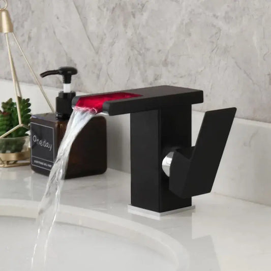Batériu Washbasin, zliatina, čierna, OD3009