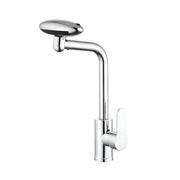 Batériu Washbasin Cabtridge Ceramic Pipa Rotary Chrome Glossy Eargtings zahŕňal EC02