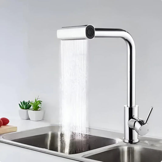 Batériu Washbasin Cabtridge Ceramic Pipa Rotary Chrome Glossy Eargtings zahŕňal EC03