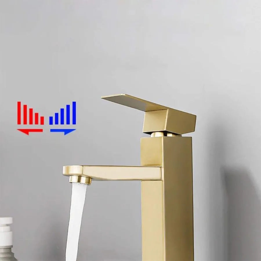 Batériu Washbasin Gold Nerezless Zy1007