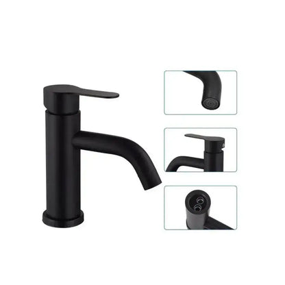 Batéria Washbasin, nehrdzavejúca oceľ 304, čierna, HS/LY007