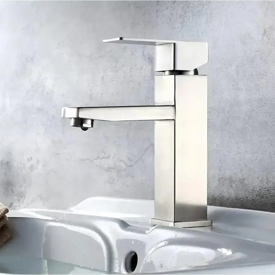 Batéria Washbasin, nehrdzavejúca oceľ 304, satén, MP009