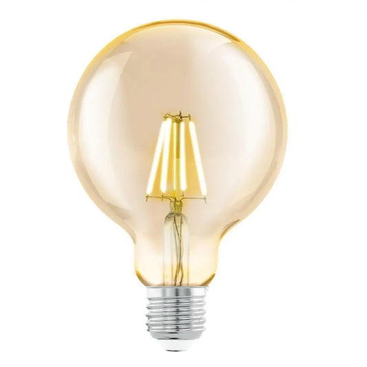 Bec Cu vlákno G125, E27, 4W, Lumina Calda