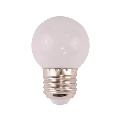 LED žiarovka, E27, 2W, biela
