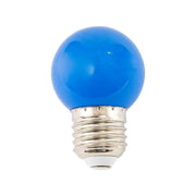 LED žiarovka, E27, 2W, modrá
