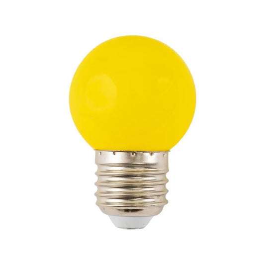 LED žiarovka, E27, 2W, žltá
