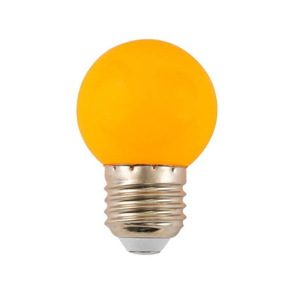 LED žiarovka, E27, 2W, oranžová