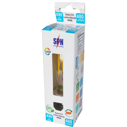 LED BRUP LED CULMANE E14 4W = 45W 4000K