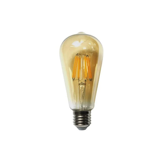 LED vlákno svetlo ST64 E27 4W 2500K