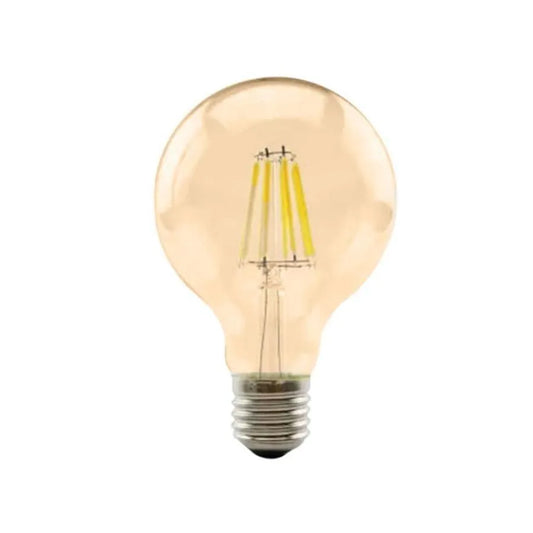 LED G95, E27, 6W, 6000K