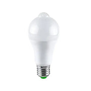 LED žiarovka so snímačom pohybu, 9W, 6500K