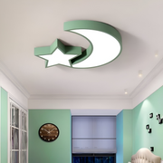LED LED Sofia, Green Acril, Moon a Star Form, 3000K/4000K/6000K