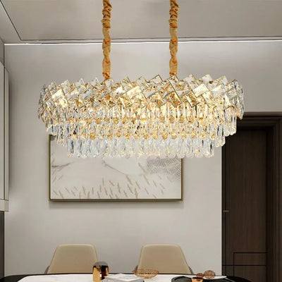 Crystal Crydelabru Windsor Regalis 10x E27, priemer 85 cm, lesklé zlato, nastaviteľná výška