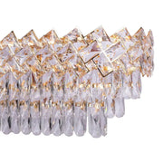 Crystal Crydelabru Windsor Regalis 10x E27, priemer 85 cm, lesklé zlato, nastaviteľná výška