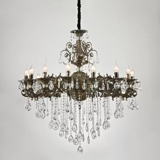 Candelabru Christopher 16x E14 Bronz Antichizat Candelabre Clasice Default Title Alessandro Design