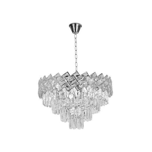 Cristal Luster Alec 7x E14 striebro