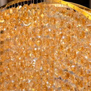 Crystal CrydeLaber Ander, 8*E27, zlato, kov a kryštál