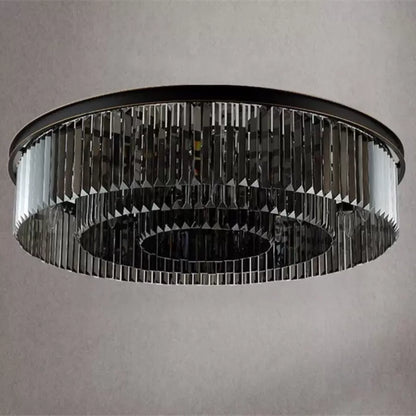 Luster Crystal Brady 12x E14 čierny