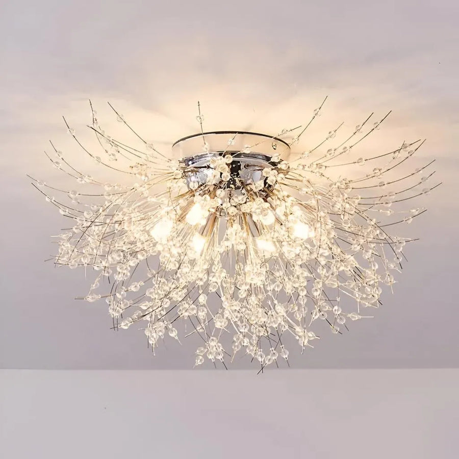 Crystal Luster Rondo Vivace, 5x G9, 38 cm, chróm