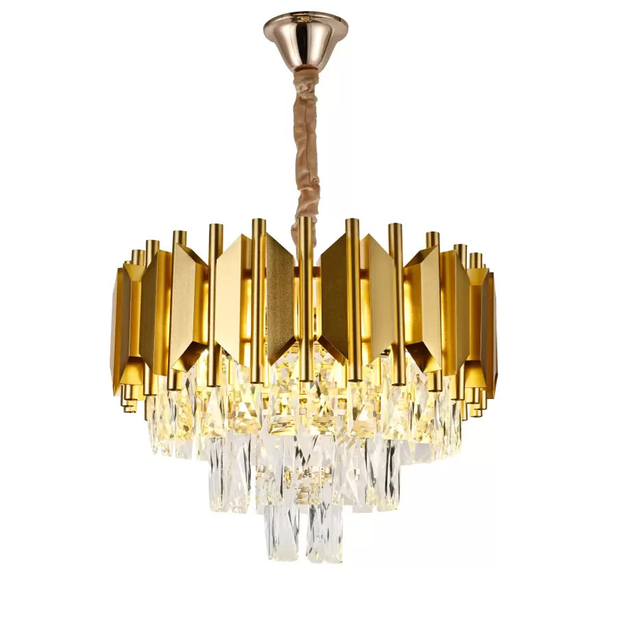 Luster Crystal Brantley 5x E27 zlato