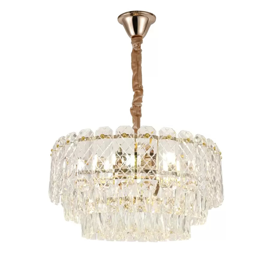Luster Crystal Chase 6x E27 zlato