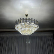 Luster krištáľový kaison 16xe14 zlato
