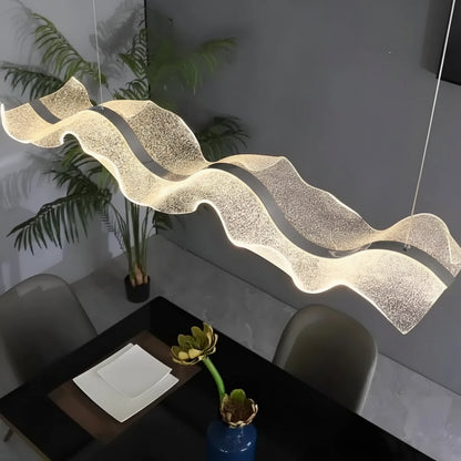 Lustra LED cu Telecomanda, Suspendata AMI 78W, Liniara, Lumina Rece/Calda/Neutra, Alb, Inaltime Reglabila