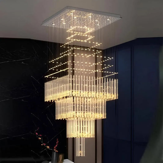 Luster Crystal LED 80W Conti Gold 60 cm