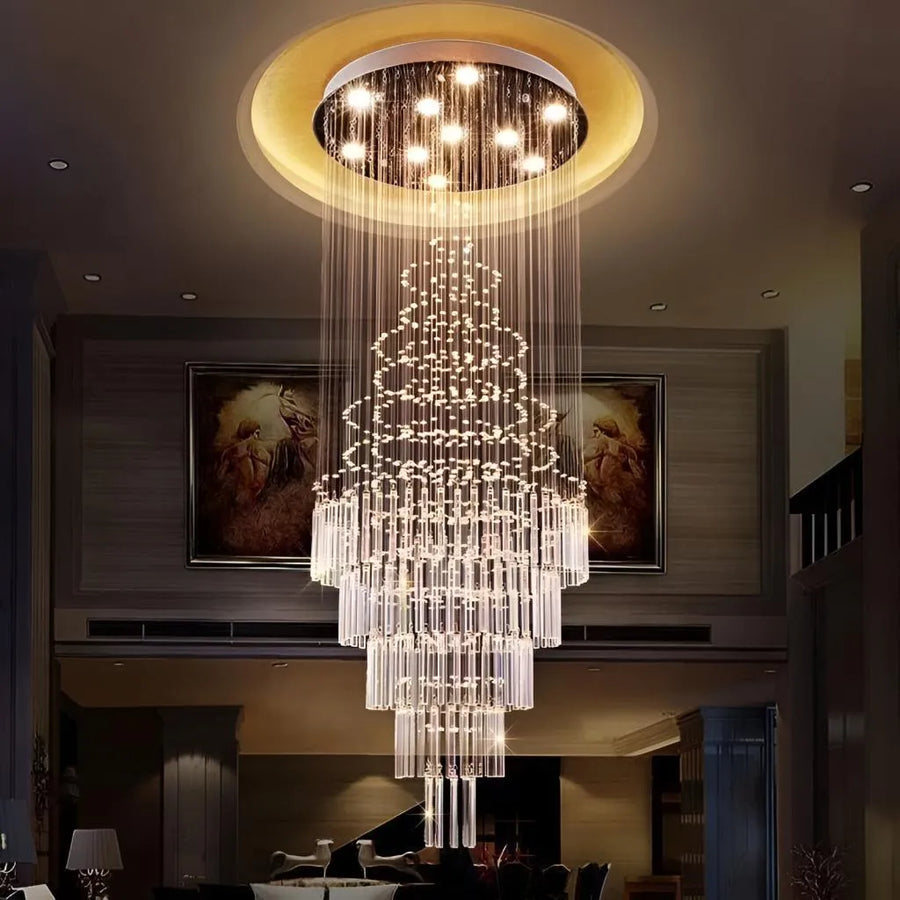 Luster Crystal viedol 80W 80 cm zlato