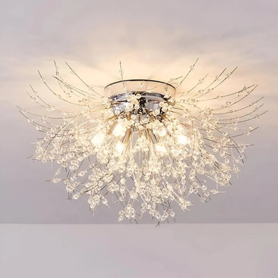Rondo Vivace Crystal Less, 6x G9, 49 cm, chróm
