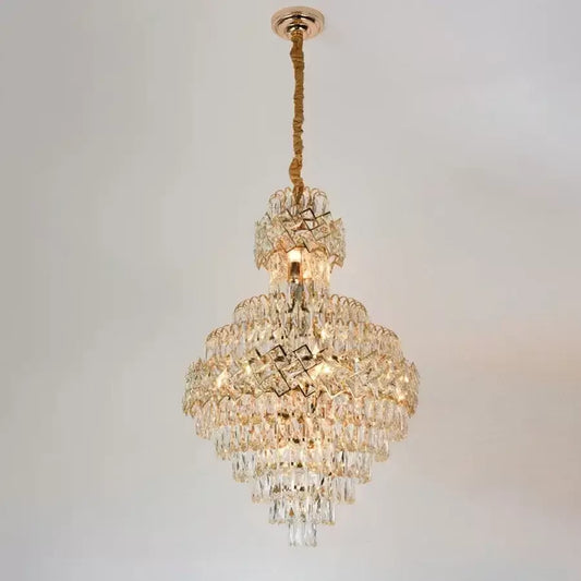 Crydelabular Crystal Windsor Grande supremo 13xe27, priemer 60x90cm, lesklé zlato, nastaviteľná výška