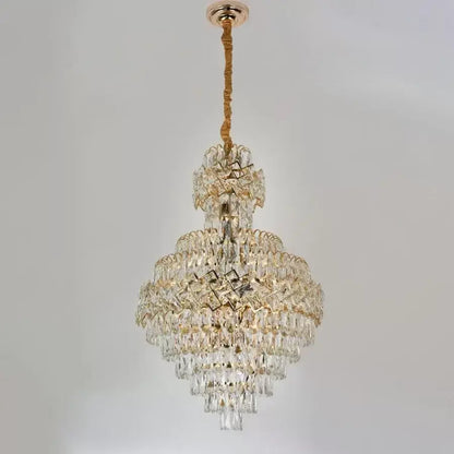 Crydelabular Crystal Windsor Grande supremo 13xe27, priemer 60x90cm, lesklé zlato, nastaviteľná výška