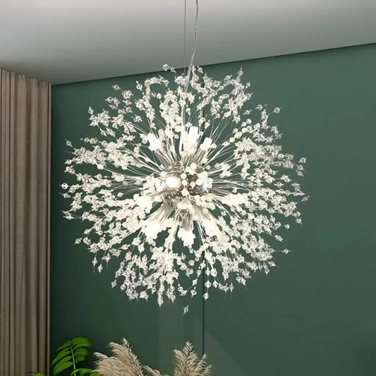 Schönbrunn krištáľový luster, 12x G9, priemer 60 cm, lesklý chróm, súčasná elegancia