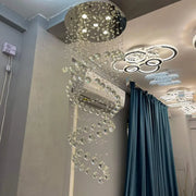 Crystal Ronan 5x GU10 Strieborný lustrový luster