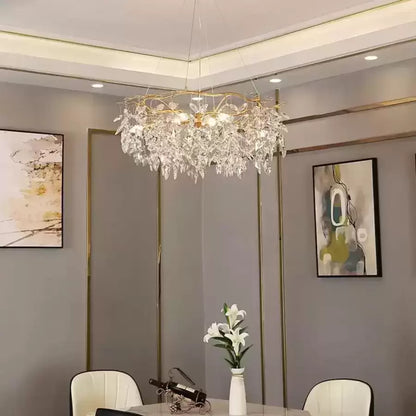 Luster Crystal Sutton 5x E14 zlato