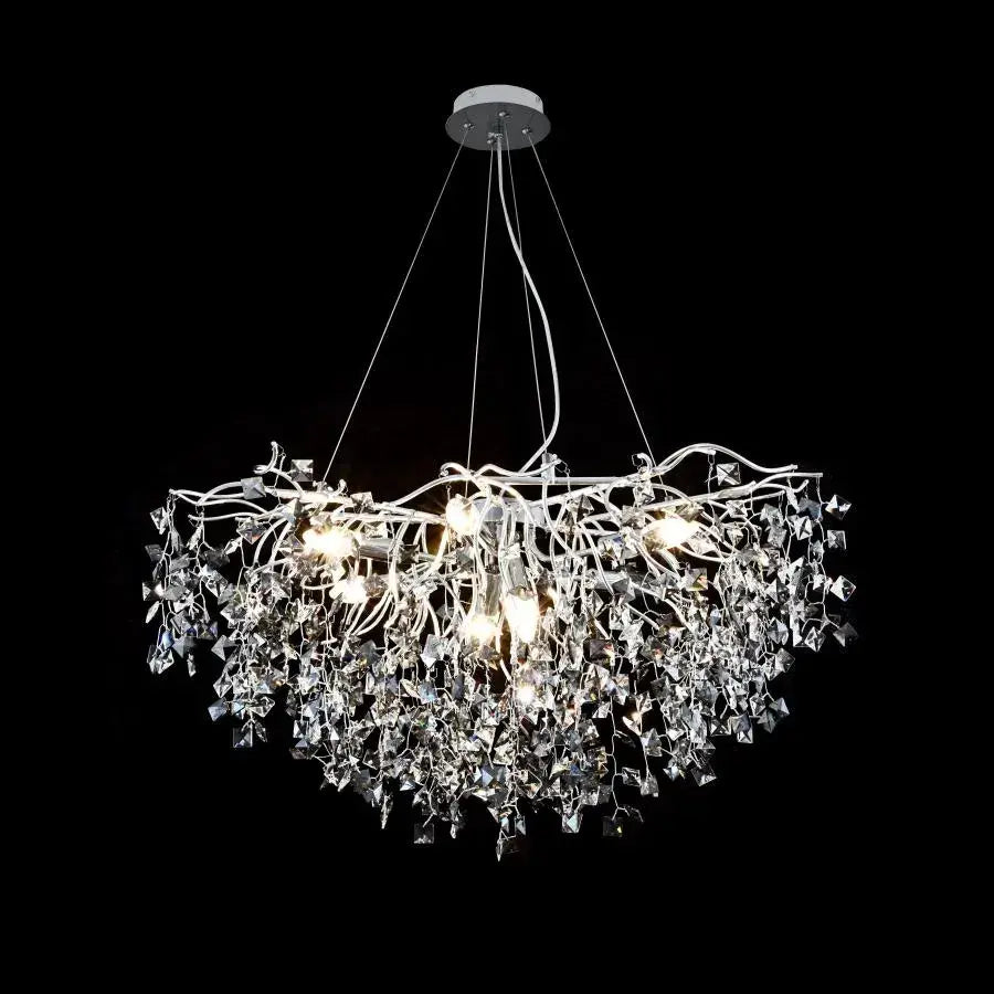 Luster s Crystal Connan 6xe14 biely