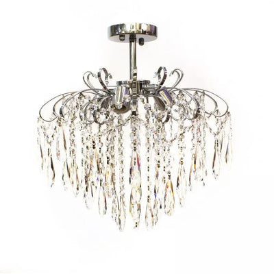 Cristal Luster Ego 5x E27, priemer 47 cm, lesklý chróm