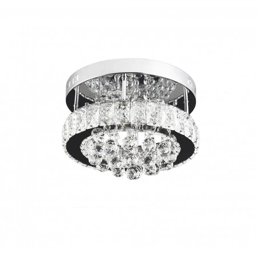 LED luster s diaľkovým ovládaním Abel 22W Silver