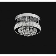 LED luster s diaľkovým ovládaním Abel 22W Silver