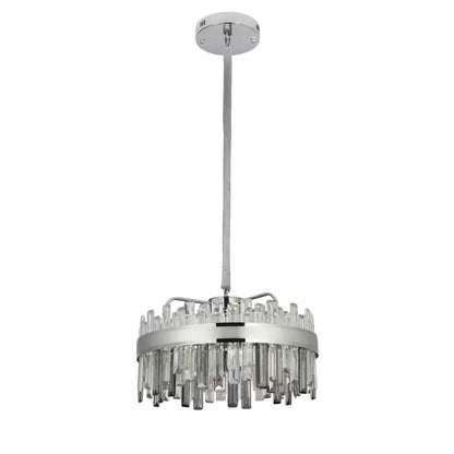 Luster s krištáľovým LED s maxton 140 W strieborným diaľkovým diaľkovým ovládačom