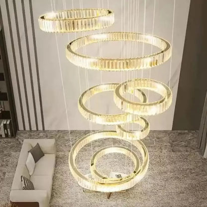 LED krištáľový luster s Mesiášom 128 W Silver Diaľciom
