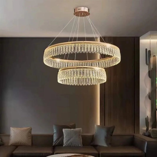 Luster viedol s diaľkovým ovládaním Zakir 100W, zlatý