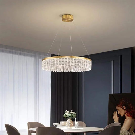 LED luster s diaľkovým ovládaním VZareef 80W, Golden